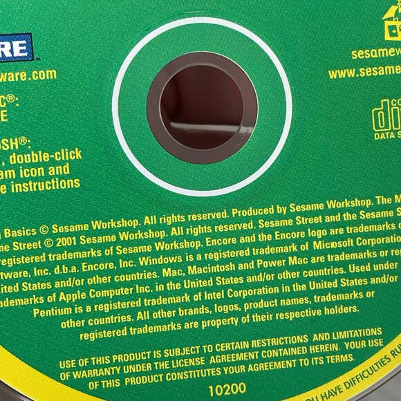 Sesame Street Disc Windows Mac Reading Basics & Elmo's Deep Sea Adventure READ - Picture 9 of 11